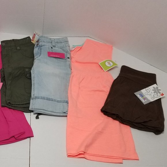 Lot of 7 Girls M 7-8 Dress Shorts Skort Leggings Target NWT NEW - Picture 3 of 15